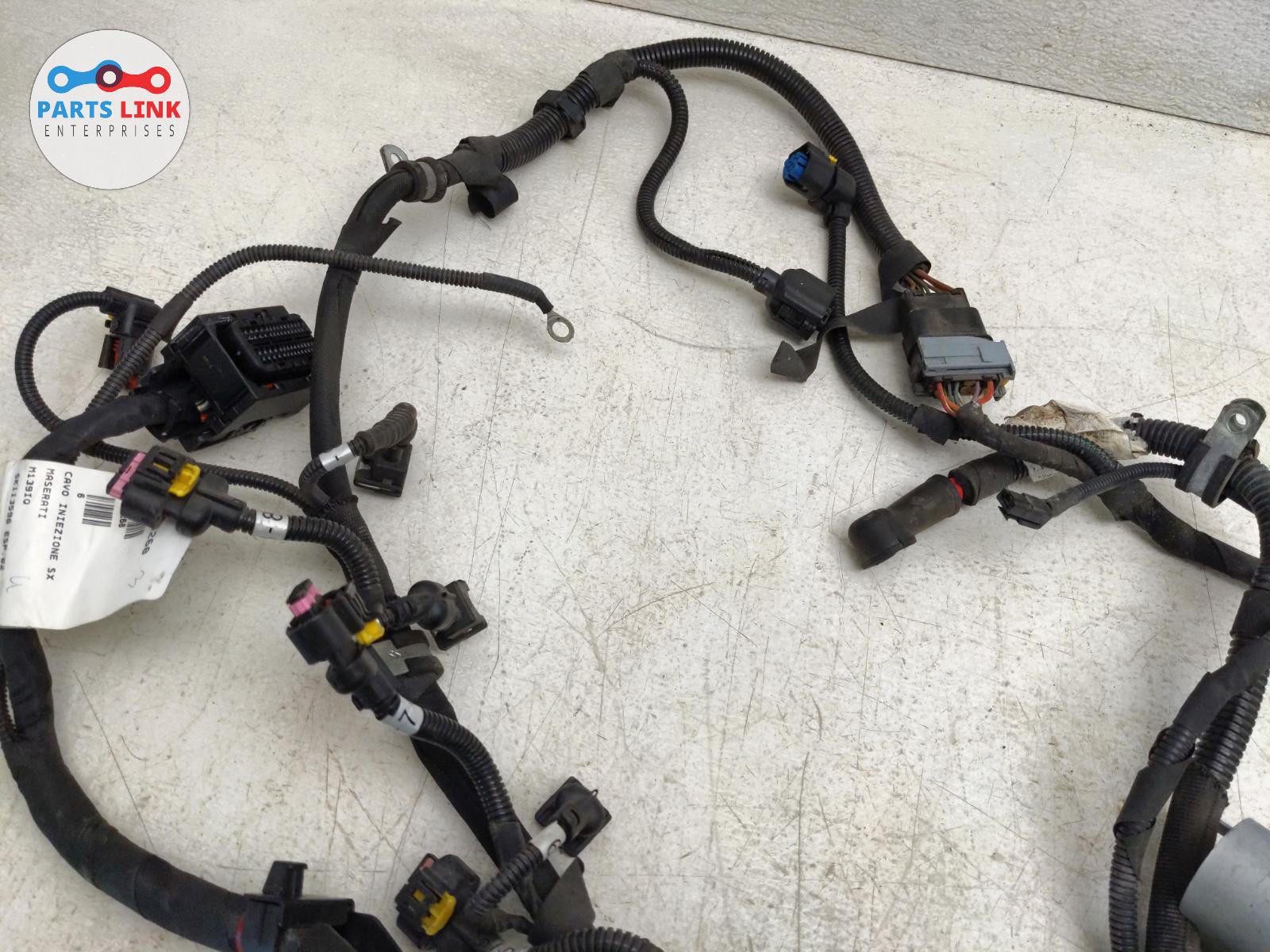 2007-19 MASERATI GRANTURISMO ENGINE HARNESS WIRING IGNITION LOOM PLUGS 4.7L M145
