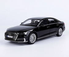 NOREV 1/18 Audi A8L 2017 Black Diecast Car Model 188367