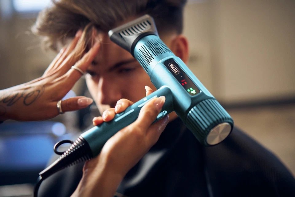 Brushless Haartrockner Wahl Vanquish Profi Friseur Föhn Cool Blue ultra leicht - Bild 2 von 4