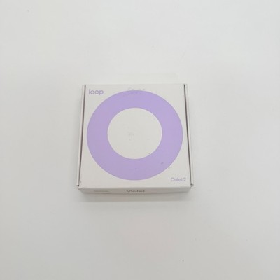 Loop Quiet 2 Earplugs for Noise Reduction Violet New Open Box