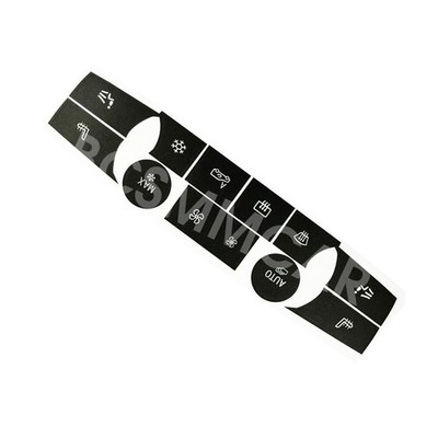Climate Control Button Repair Decal Sticker Set Fit For BMW X5 2007-2013 E70 E71
