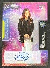 2021 Skybox Metal Universe Champions Silver Autographs #72 Sky Brown Auto