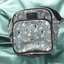 Loungefly Disney 101 Dalmatians Small Shoulder Bag Blue White Black 2021