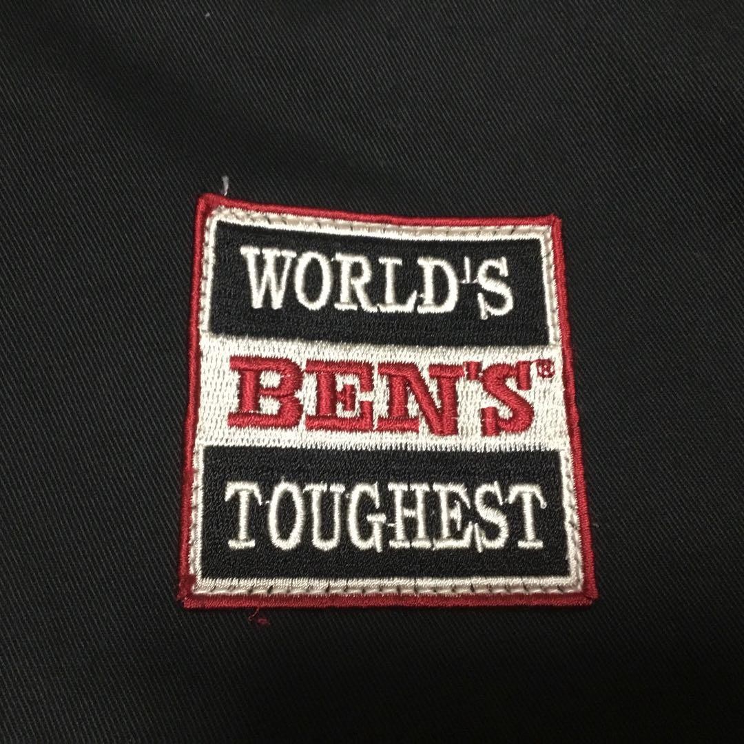 Ben Davis Black Work Jacket L Polyester Cotton Vi… - image 12