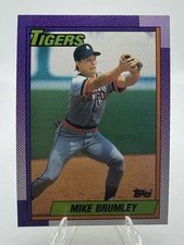 1990 Topps #471 Mike Brumley Detroit Tigers