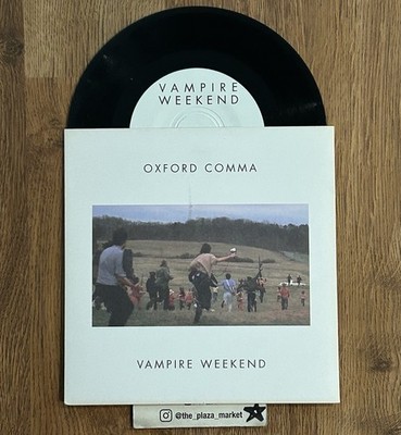 Vampire Weekend Oxford Comma vinyl Walcott Insane Mix 7  record Rare