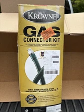 Krowne M10036K10 Royal Series Moveable Gas Connection Kit 1” By 36” Long