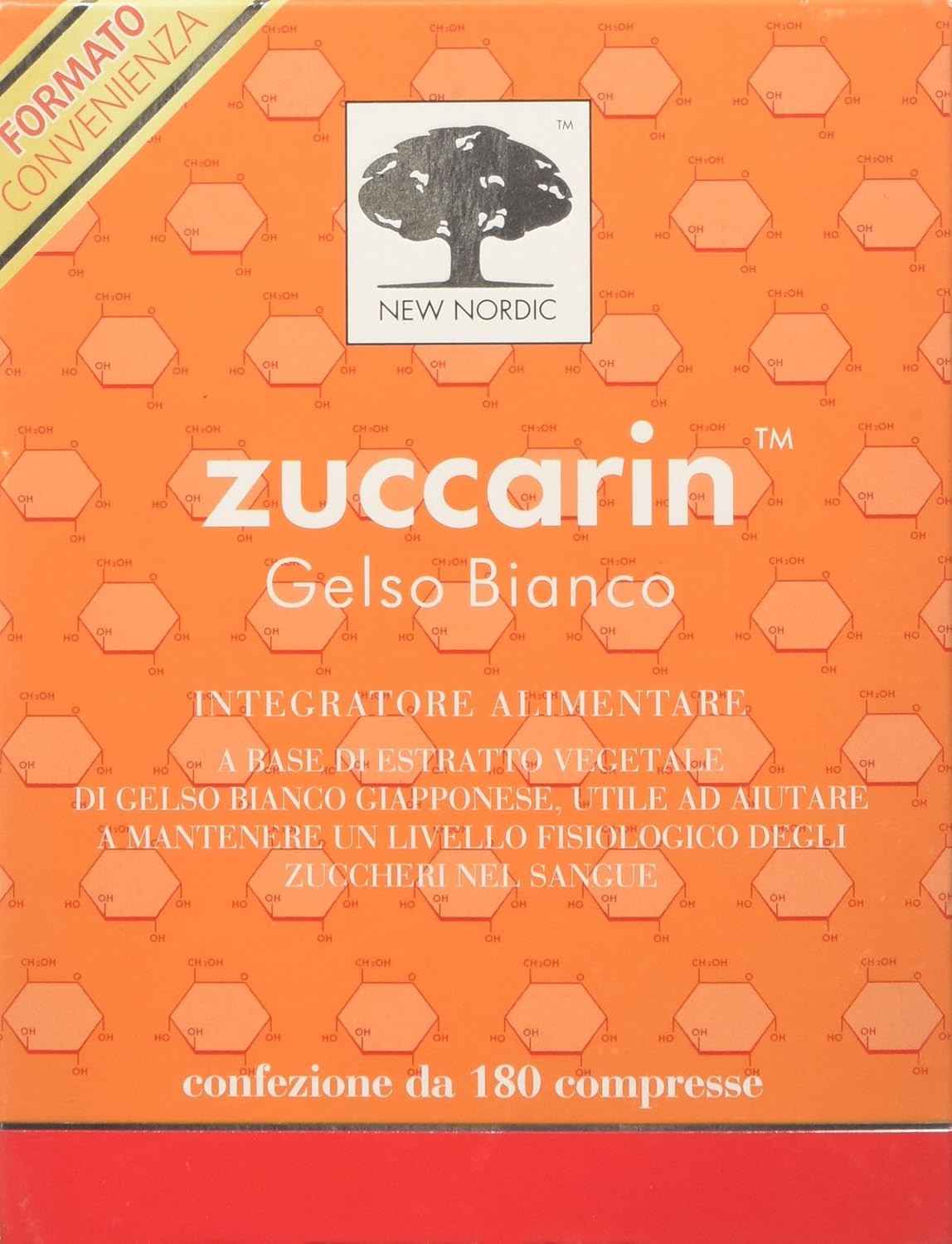 Zuccarin Integratore Alimentare Gelso Bianco 180 cpr New Nordic