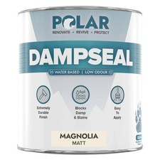 Polar Water Based Damp Seal - 500ml, Magnolia - Low Odour, Solvent Free,