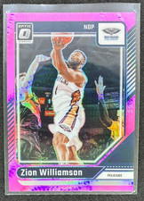 2024-25 Donruss Optic Zion Williamson Hyper Pink New Orleans Pelicans #173