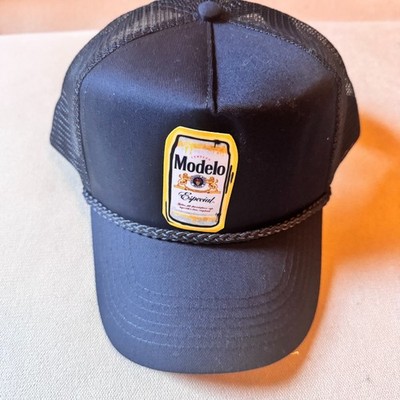 Modelo Especial Cerveza Snapback Hat Navy - Beer Can Design Cap