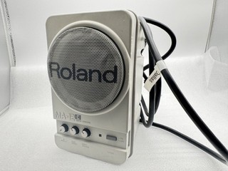 Roland MA 12C Stereo Micro Monitor Altoparlante Singola Alimentazione NON TESTATO COSÌ COM'È NR