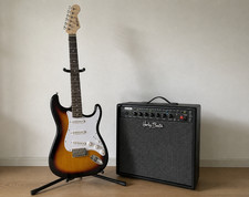 E-Gitarre gebraucht mit Gitarrenverstärker