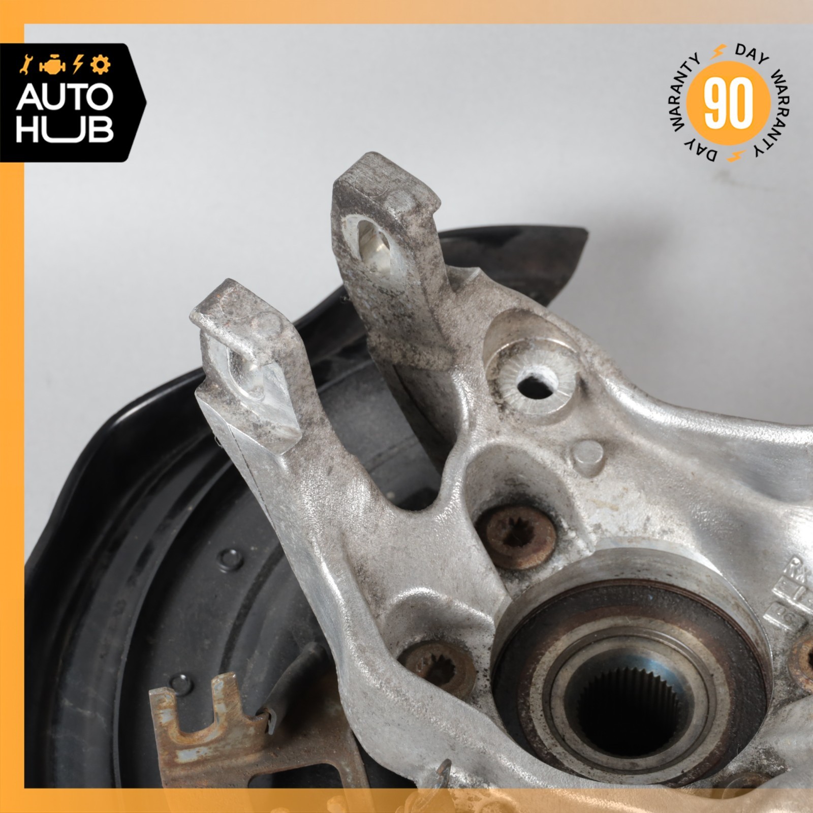 12-18 Bentley Continental GTC Convertible Rear Right Spindle Knuckle Hub OEM 32k