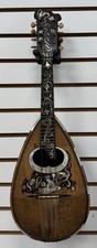 Antique G. Puglisi Reale Figli Bowl-Back Mandolin