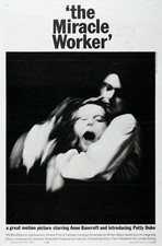 MIRACLE WORKER 1962 Anne Bancroft, Patty Duke, Helen Keller US 1-SHEET POSTER