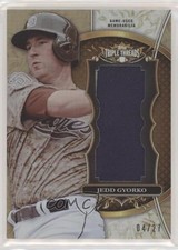 2013 Topps Triple Threads Unity Jumbo Relics Sepia 4/27 Jedd Gyorko 2f9