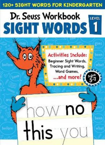 Dr Seuss Dr. Seuss Dr. Seuss Sight Words Level 1 Workbook (Tascabile)