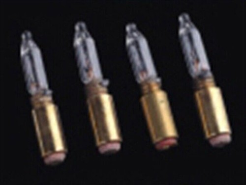 Four Candle Bulbs 3mm Screw, Dolls House Miniature Lighting 12 Volt - Picture 1 of 1