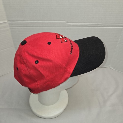 Massey Ferguson Traktor Logo Mütze Twill Baseball verstellbarer Riemen hinten neu ohne Etikett Otto - Bild 3 von 6