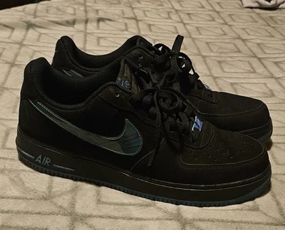 Nike Air Force 1 Low - Marbled Swoosh Pack Black - Size 13 - No Box - Image 1 of 4