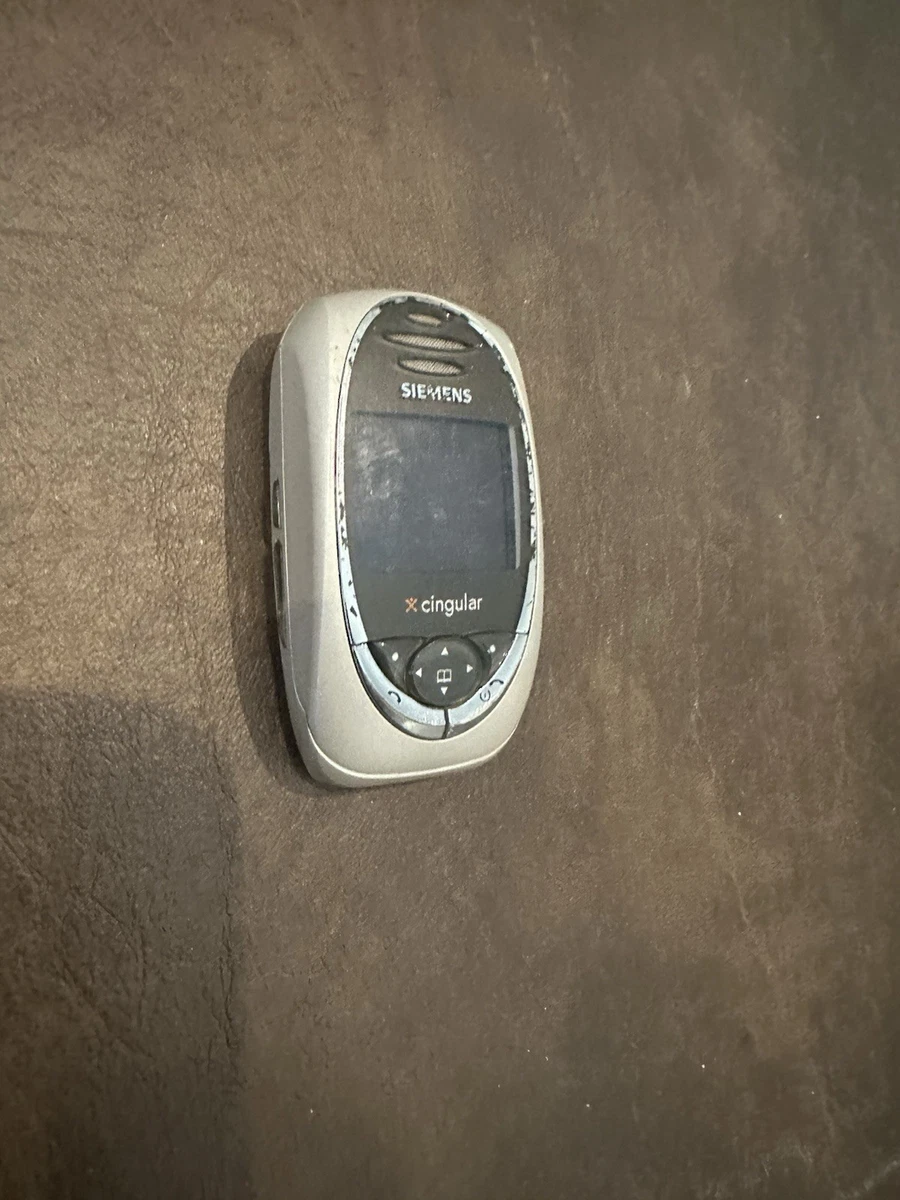 Téléphone Portable SIEMENS SF65 Raro - Débloqué, Fonctionnel, Occasion - Couleur Noir, Mémoire 9 KB