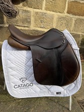 17.5’’ GFS XCH Brown GP saddle adjustable gullet 