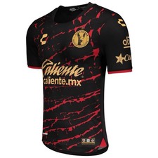 Charly Men's Xolos Club Tijuana Liga MX Home Jersey 22/23 BLACK/RED Size M