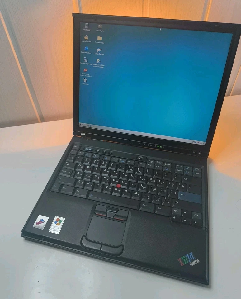 Windows 98 + Windows XP Dual Boot Notebook IBM | Pentium M / 1 GB / 80 GB | TOP! - Bild 4 von 4