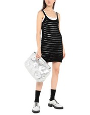 RRP €1472 MAISON MARGIELA Glam Slam Leather Tote Bag Metallic Made in Italy