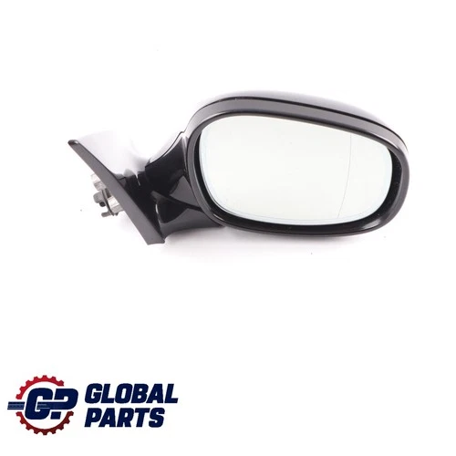 Wing Mirror BMW E92 E93 LCI M Sport High Gloss Right O/S Heated 3 Pins Black