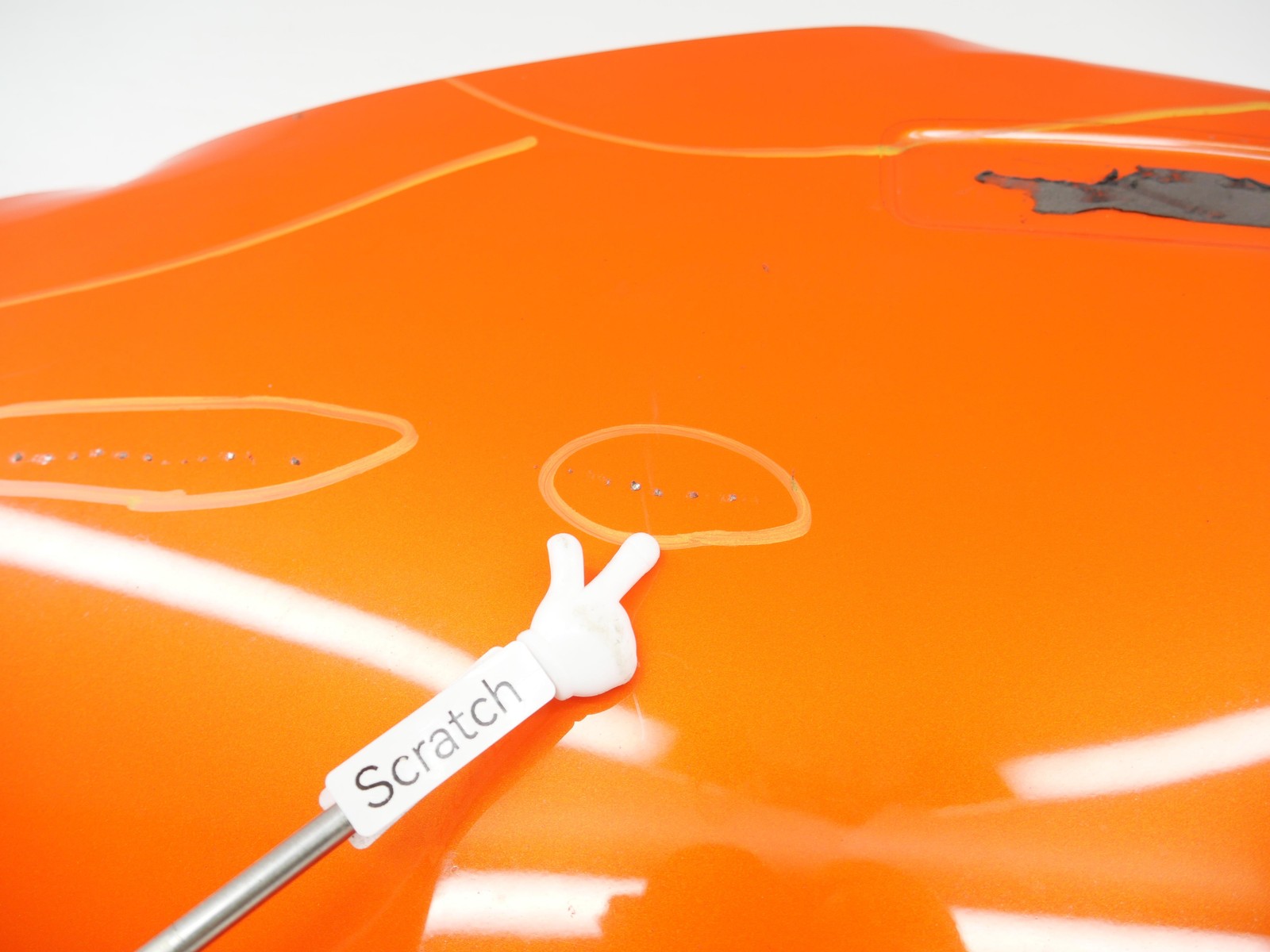 Used Front Hood Trunk Fronk Bonnet Panel Helios Orange 2020-2023 Mclaren GT OEM