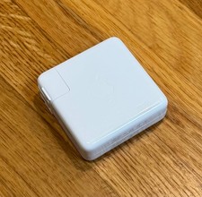 Apple 87W USB-C Power Adapter A1719 MacBook Pro White 2