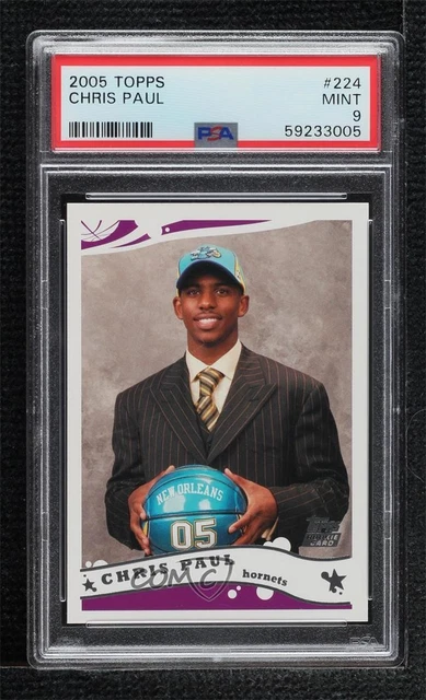 2005-06 Topps Chris Paul #224 PSA 9 MINT Rookie RC