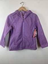 Free Country Girls' Kids Super Softshell Plum Purple Jacket - Size 14/16 NWT