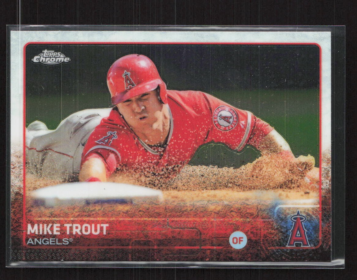 2015 Topps Chrome #51 Mike Trout - NM/MT+