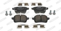 Ferodo Bremsbelagsatz, Scheibenbremse Hinterachse U.A. FüR Fiat, Opel