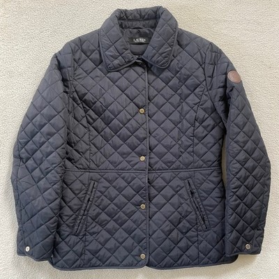 Polo Pony Logo Quilted Jacket Navy Medium 2020 Model 24740 Barn Jacket LRL