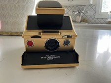 Polaroid SX-70 Alpha 1 Gold, Professionally Modified Chromatic Parts Read Disc