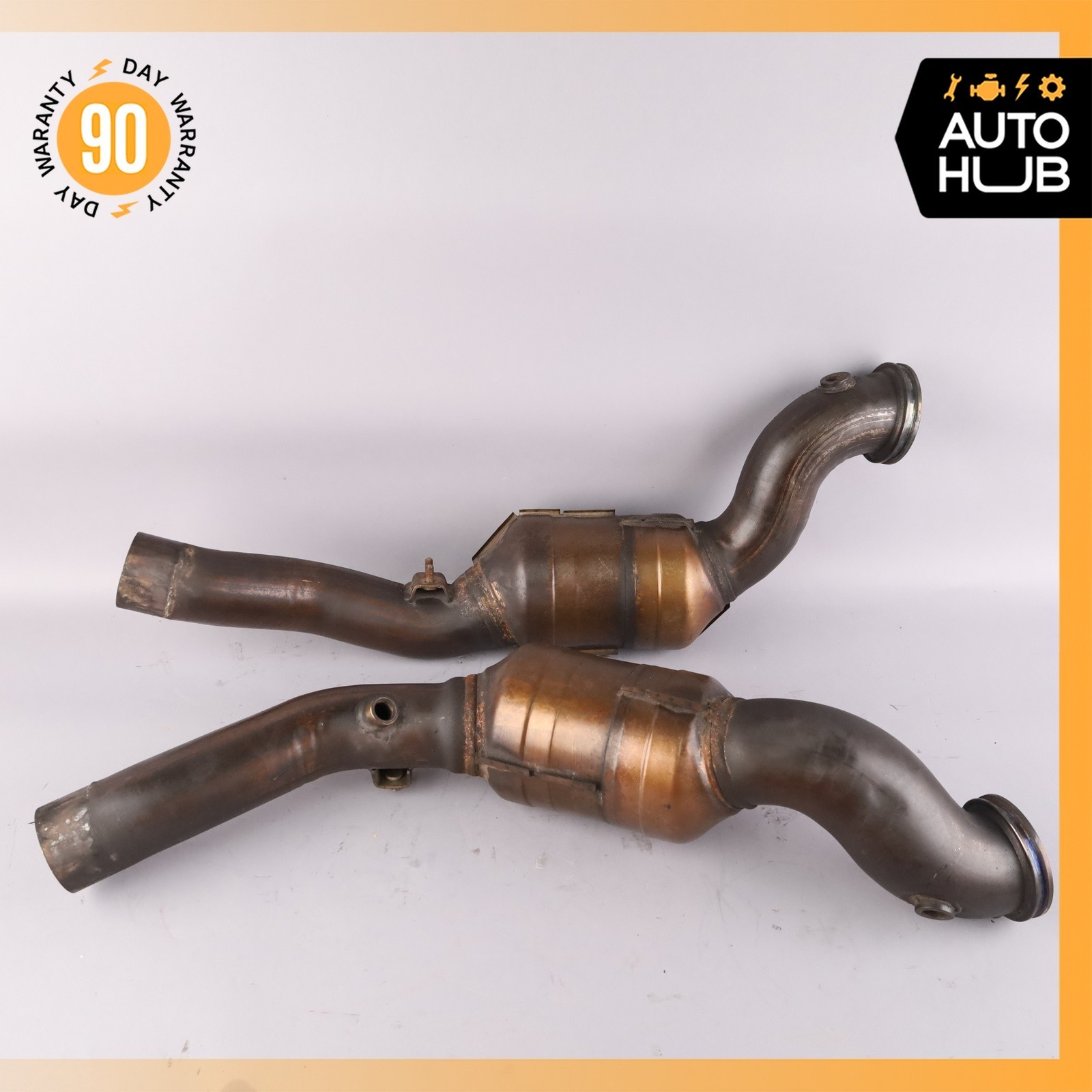 Maserati Levante M161 Ghibli M157 Quattroporte M156 Exhaust Downpipe Set OEM 89k