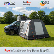 New Camptech Moto Air Kingston Campervan Drive Away Awning T1 T2 T3 T4 T5 Bongo 