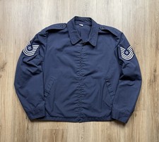 70s VINTAGE Vietnam Era Air Force Lightweight Jacket Men s Large Patches Issued