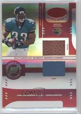 2004 Leaf Certified Materials Freshman Fabric Mirror Red 105/150 Greg Jones 0m0