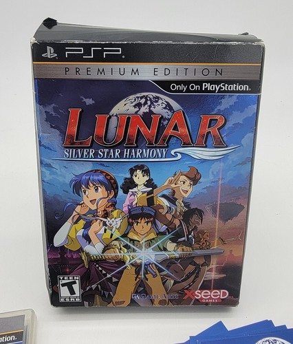 Lunar Silver Star Harmony Limited Edition Sony PSP 2010 CIB Complete Demo Sealed - Picture 2 of 9