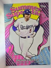 Freddie Freeman #SS-21 2025 Topps Summer Superstars Los Angeles Dodgers