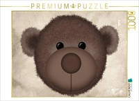 Calvendo Puzzle There's Teddy CB | 1000 Pieces, Finished Size 25.2 × 18.9 In (64