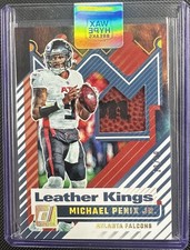 2025 Donruss Michael Penix Jr. Leather Kings Patch /49 No. LK-MPJ