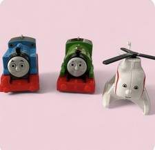 Thomas  Friends TrackMaster Motorized Train Lot Thomas Percy Harold 2013 WORKS