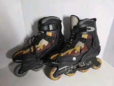 Mongoose Fire Hawk Men's Size 10 Inline Skates ABEC-3 Flux Fit 76mm Wheels