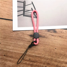 Mobile Phone Lanyard Wrist Pendant Simple Short Finger-Woven for USB Flash Drive